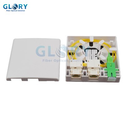 光ファイバーケーブル出口